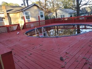 Before & After Deck Staining in Hueytown, AL (5)
